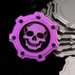 Skull Crown Titanium Alloy Gear Commemorative Coin Outdoor Edc Portable Decompression Toy