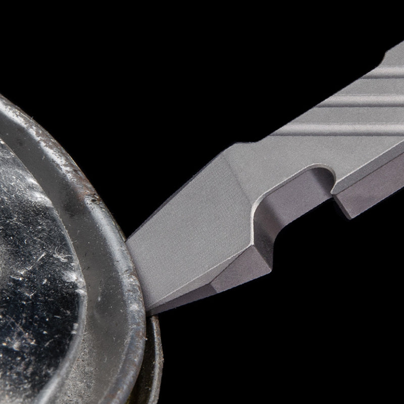 Titanium Alloy Crowbar, Multi-Function Portable Tool, Suitable for EDC Carrying / Outdoor / Bottle Opening / Nailing