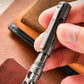 Multifunctional titanium alloy tactical pen, rotary switch, essential for EDC
