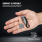 TACRAY Vinto Black Multifunctional Folding Knife EDC Hanging Buckle With Bottle Opener For Outdoor Camping
