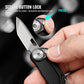 TACRAY Vinto Black Multifunctional Folding Knife EDC Hanging Buckle With Bottle Opener For Outdoor Camping