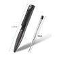 Titanium Alloy Writing Pen Multifunctional Portable EDC Tactical Pen (Black)