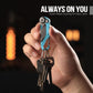 TACRAY Vinto Blue Multifunctional Folding Knife EDC Hanging Buckle With Bottle Opener For Outdoor Camping