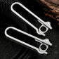 Quick detachable portable titanium alloy belt buckle, car keychain