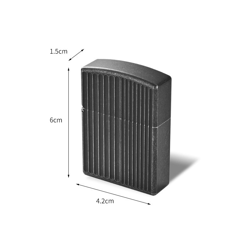 Titanium Alloy Lighter Kerosene Men's Creative Gift High-End Lighter Suitable for EDC & Outdoor Use
