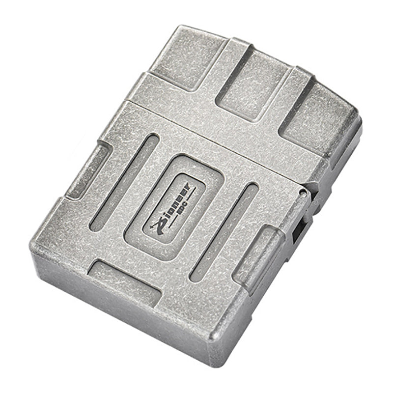 Titanium Alloy Windproof Kerosene Lighter Suitable for Men's Business Gifts & EDC Outdoor Camping