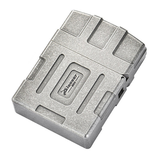 Titanium Alloy Windproof Kerosene Lighter Suitable for Men's Business Gifts & EDC Outdoor Camping