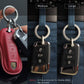 FEGVE Titanium Circle Carabiner Keychain Clip, Quick Release Keychain Large 35,8mm