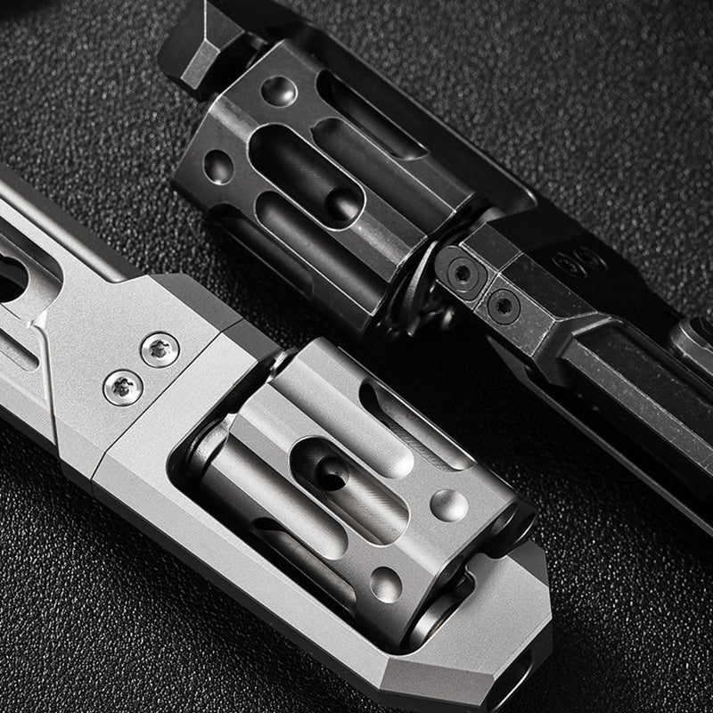 TC4 Titanium Alloy EDC Utility Knife - Outdoor Multifunctional Tool With Multi-Spec Screwdriver Decompression