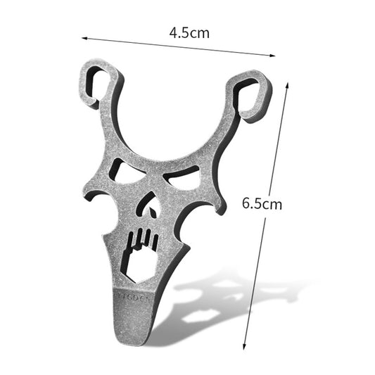 Titanium Alloy EDC Tool Multifunctional Bottle Opener With Crowbar, Suitable For Portable Use