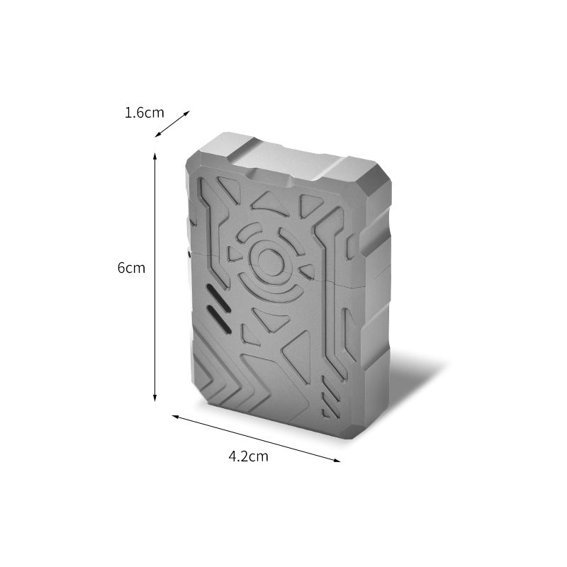 Titanium Alloy Lighter Kerosene Men's Advanced EDC Tool Outdoor Lighter