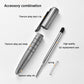 Titanium alloy tactical pen, pull bolt switch, essential for multi-function outdoor EDC