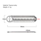 Titanium Alloy Multifunctional Ruler Outdoor Edc Equipment Portable Waist Hanging Crowbar