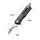 Aluminum Alloy Utility Knife Outdoor Portable EDC Paper Cutter Unpacking Tool Knife