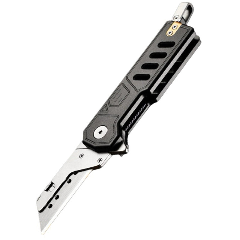 Aluminum Alloy Utility Knife Outdoor Portable EDC Paper Cutter Unpacking Tool Knife