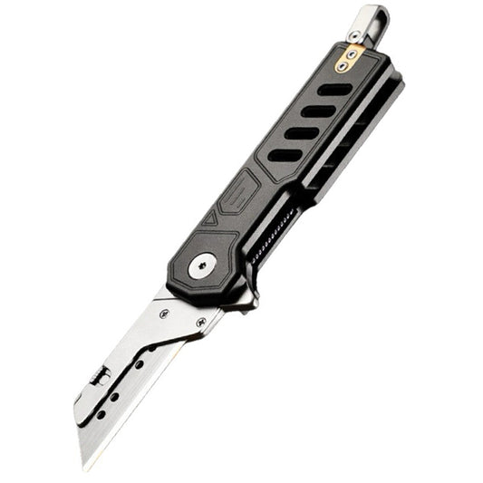 Aluminum Alloy Utility Knife Outdoor Portable EDC Paper Cutter Unpacking Tool Knife