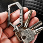 Titanium alloy Keychain Multifunctional Keychain Bottle Opener, Titanium Carabiner
