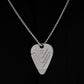 Titanium Alloy Guitar Pick Necklace Pendant, Playable Metal Pick, Multifunctional Portable Mini Crowbar