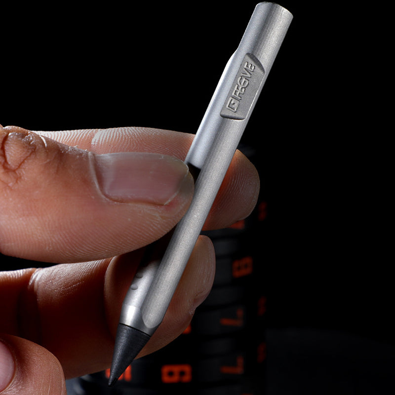 Titanium Alloy Multifunctional Ruler, Built-In Pencil Scale, Edc Crowbar, Outdoor Portable Tool