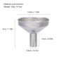 Pure Titanium Mini Funnel, Small Mouth Funnel For Wine Tea Oil, Kitchen Dispensing Funnel