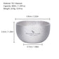 Pure Titanium Double-Layer Tea Cup 40Ml Anti-Scalding Outdoor Camping Kung Fu Tea Cup Wine Glass