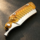Pei Material Manual Comb Razor, Reusable Safety Shaving Razor For Men, Portable Daily Grooming Tool