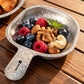 Pure Titanium Snack Tray, Small Tray With Handle, Fruit Tray, Nut Tray, Portable Outdoor Camping Tableware