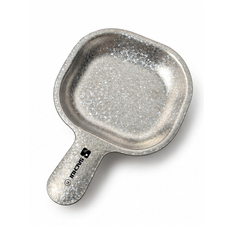 Pure Titanium Snack Tray, Small Tray With Handle, Fruit Tray, Nut Tray, Portable Outdoor Camping Tableware