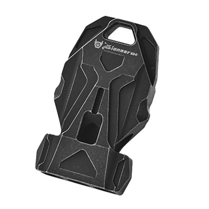 Titanium alloy whistle, high decibel sound, outdoor emergency / EDC equipment, lightweight and durable