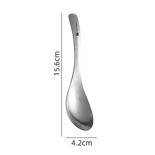 Pure Titanium Spoon Outdoor Camping Portable Spoon Camping Tableware