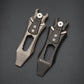 Titanium Alloy Straight Flat Head Crowbar Creative Beer Bottle Opener Portable Multi-Function Tool Universal Wrench
