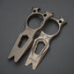 Titanium Alloy Multifunctional Crowbar EDC Tool Bottle Opener Multi-Specification Wrench Portable Trendy Play Ornaments