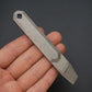 Portable Titanium Alloy Crowbar EDC Bottle Opener Screwdriver Portable Multifunctional Outdoor Emergency Tool