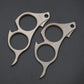 Multifunctional Titanium Alloy Crowbar Portable EDC Tool Bottle Opener Peeler Accessory Pendant