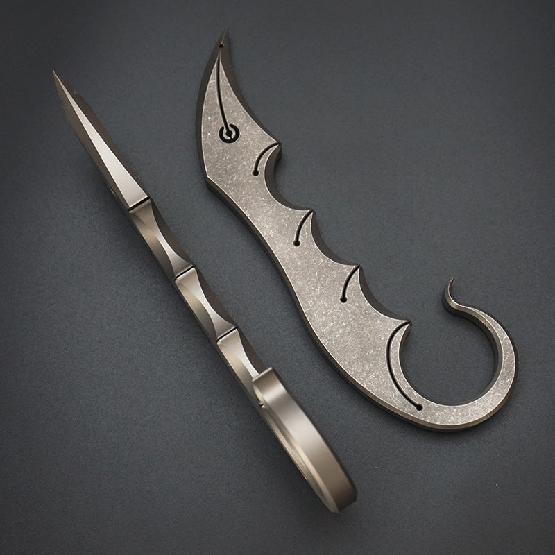 Titanium Alloy Multifunctional EDC Tool, Tea Knife Out of the Box, Suitable for Daily or Outdoor Use