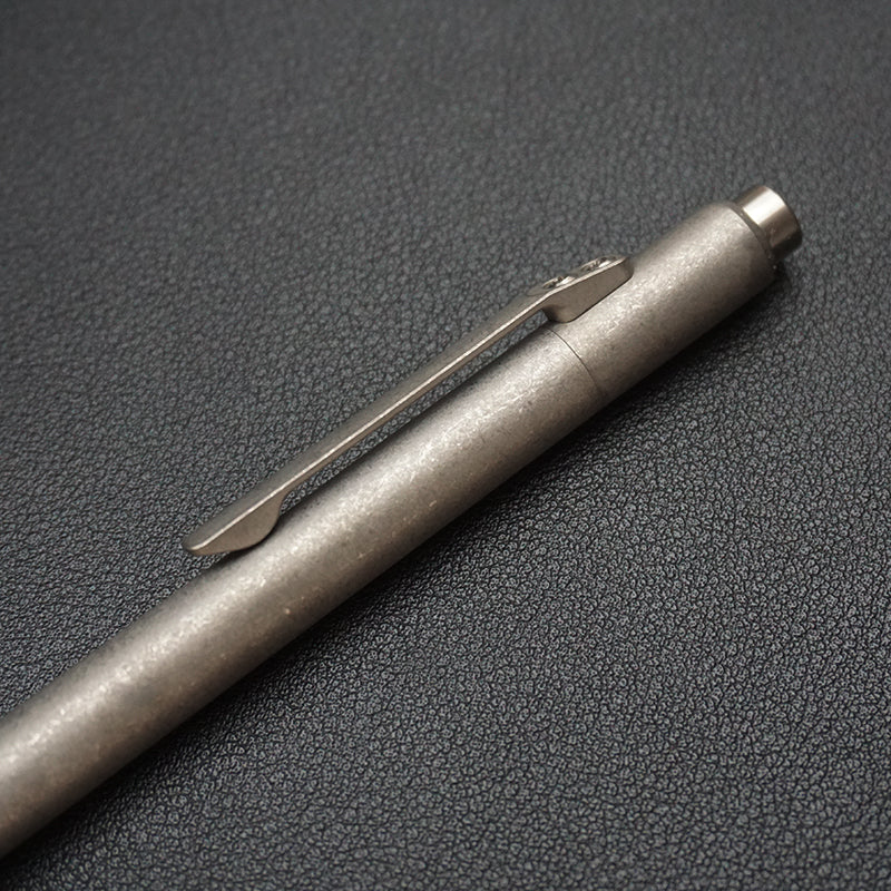 Titanium Alloy Multifunctional Tactical Pen Business Signature Pen（Stone washing）