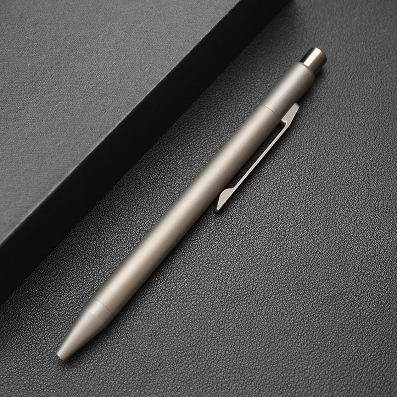 Titanium Alloy Multifunctional Tactical Pen Business Signature Pen（Stone washing）
