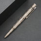 Gray Titanium Alloy Ballpoint Pen - Multifunctional Portable EDC Pen (Premium Texture Lightweight Carry)