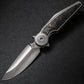 Rk-Viper3-V2 Golden Carbon Fiber Titanium Alloy Folding Knife Bohler M398 Blade