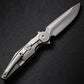Rk-Viper3-V2 Golden Carbon Fiber Titanium Alloy Folding Knife Bohler M398 Blade