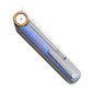 NOC Knives MT-20 Titanium Handle Folding Knife M390 Powder Steel Blade(Blue)