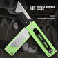 Utility Knife With Aluminum Alloy Handle, Multifunctional EDC Tool, With 5 SK5 Alloy Blades