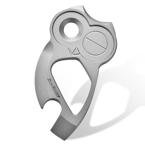 Titanium alloy pry bar, bottle opener, EDC Portable multifunctional key pendant
