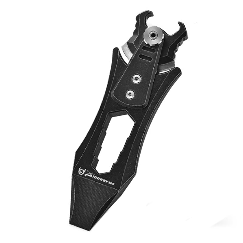 Titanium Alloy Straight Flat Head Crowbar Creative Beer Bottle Opener Portable Multi-Function Tool Universal Wrench