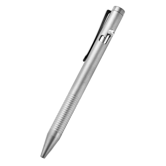 Titanium Alloy Ballpoint Pen: High-End Business Metal Writing Pen Suitable for EDC/Gift Gel Pen