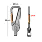 Titanium Alloy Keychain Men's Car Keychain Pendant with Knife Portable EDC Tool