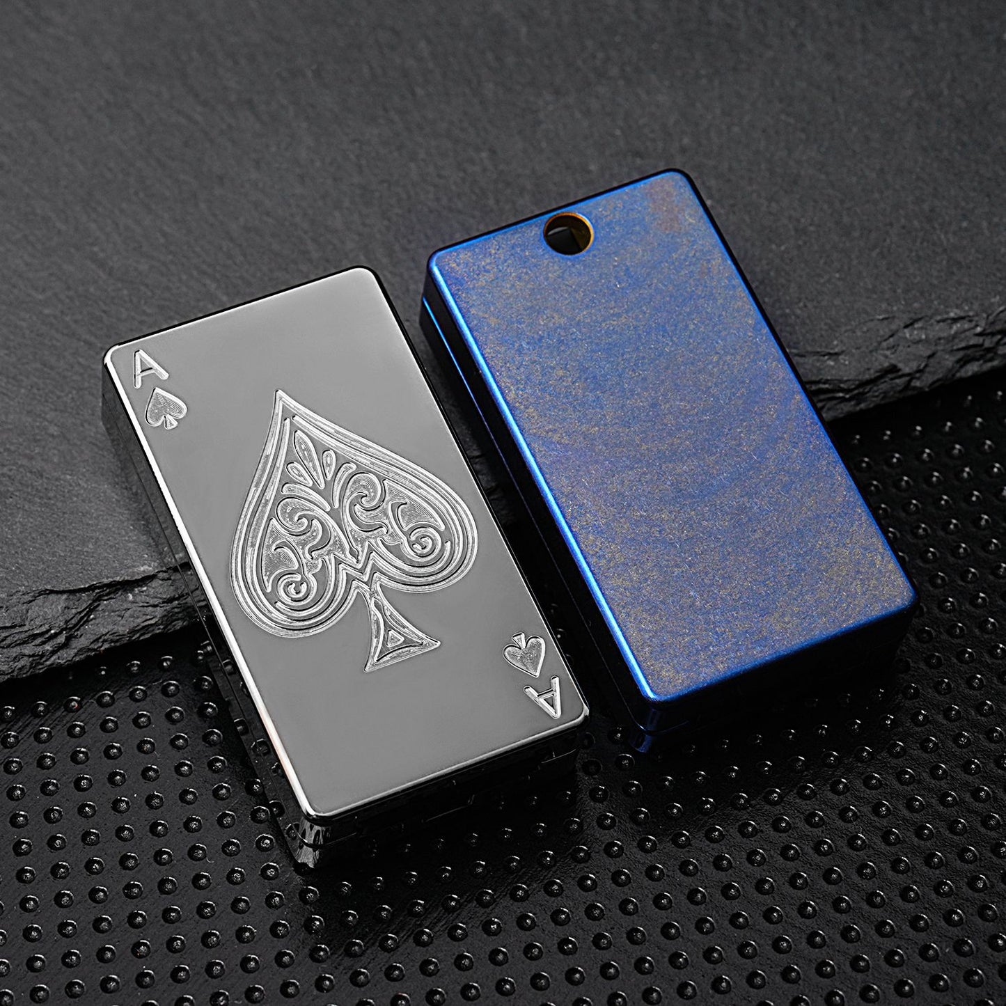 Titanium Alloy Mechanical Push Brand EDC Portable Decompression Toy