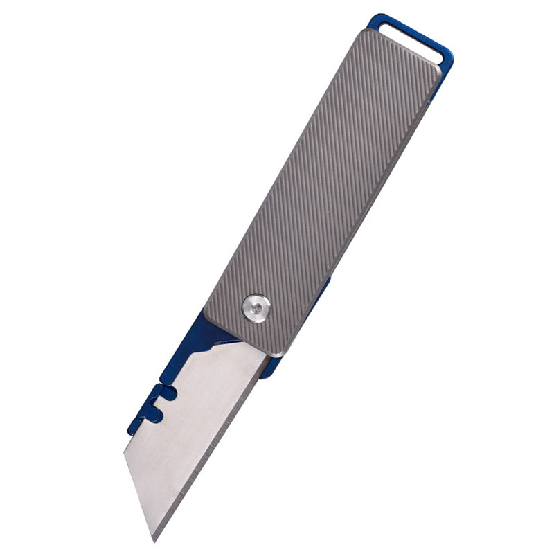Titanium Alloy Multifunctional Utility Knife, Decompress And Play, With 10 SK5 Alloy Blades