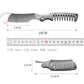 Titanium Alloy Manual Safety Razor, Old‑Fashioned Multifunctional Comb Razor, Reusable Shaving Tool For Men Daily Grooming