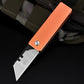 Utility Knife With Aluminum Alloy Handle, Multifunctional EDC Tool, With 5 SK5 Alloy Blades
